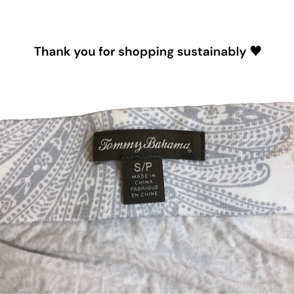 Tommy Bahama Size Small Pineapple Paisley Women’s Skirt - long maxi - Picture 11 of 12